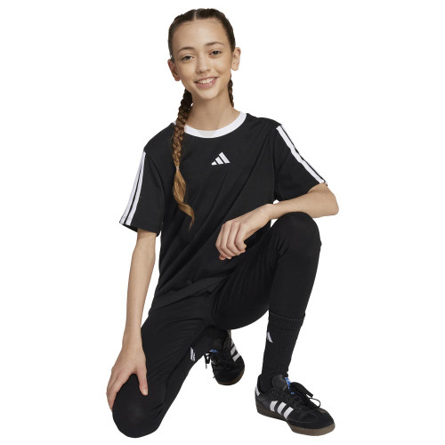 Adidas Παιδική κοντομάνικη μπλούζα Essentials 3-Stripes Boyfriend Tee